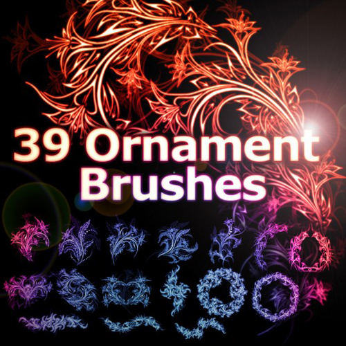 Photoshop Ornament Brushes