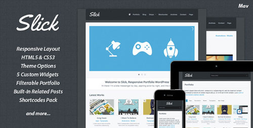 Responsive Portfolio WordPress Themes