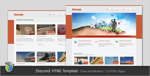 HTML Portfolio Website Templates