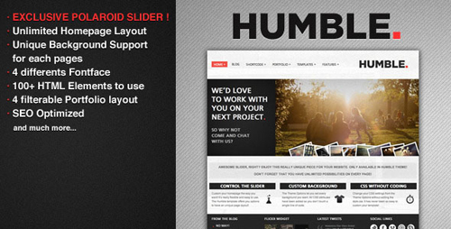 HTML Portfolio Website Templates