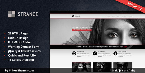 HTML Portfolio Website Templates