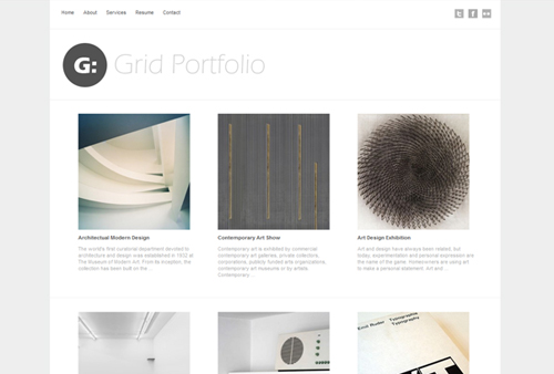  WordPress Portfolio Themes 2012