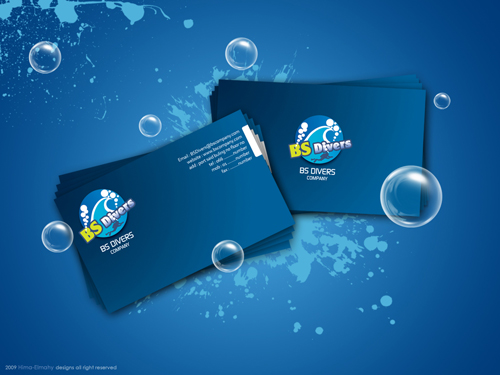 BS DIVERS BUSINESS CARD