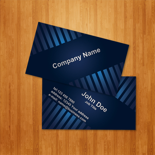 Blue Business Card