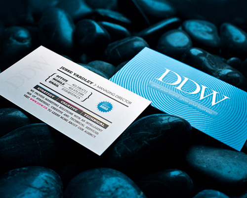 DDW Business Card Design