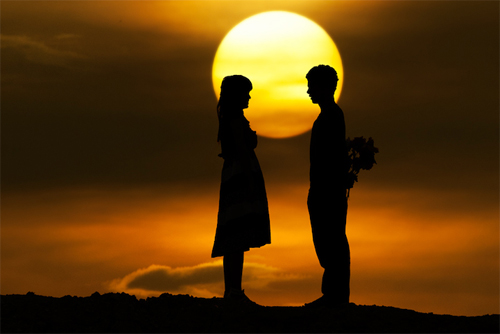 Amazing Sunset Silhouette