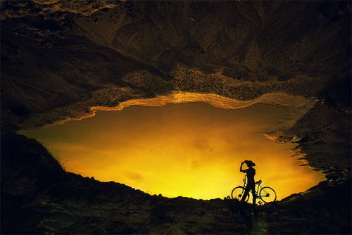 Amazing Sunset Silhouette