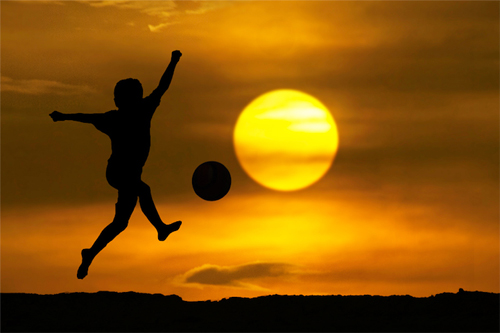 Amazing Sunset Silhouette
