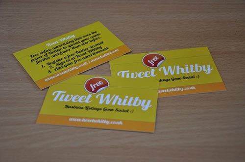 Yellow Business Cards