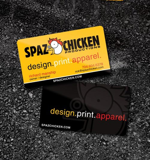 Yellow Business Cards
