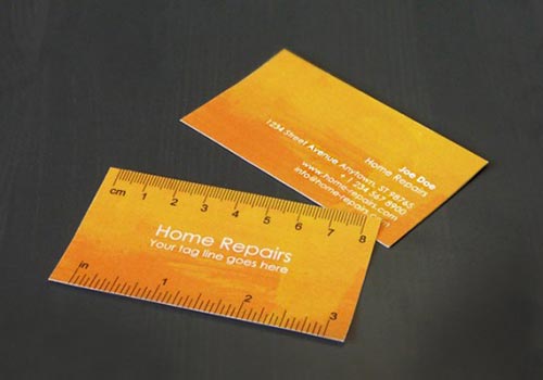 Yellow Business Cards