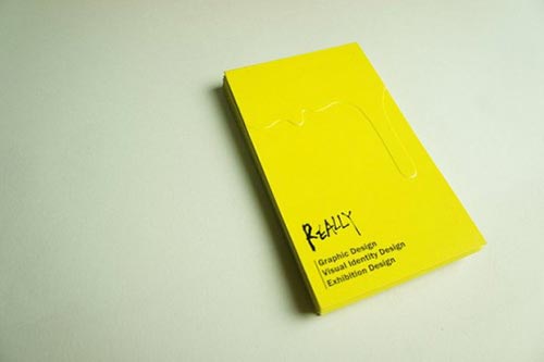 Yellow Business Cards
