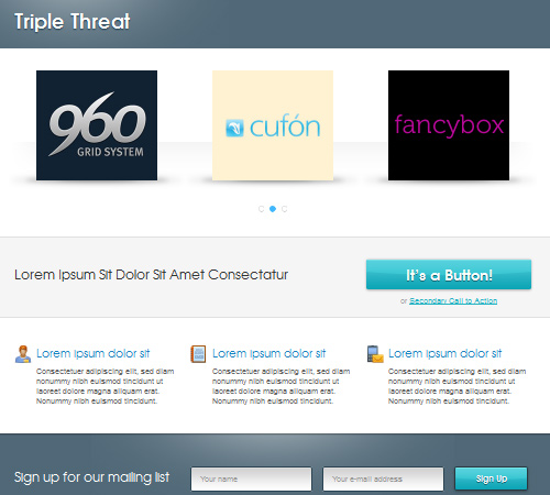 Premium Landing Page Templates