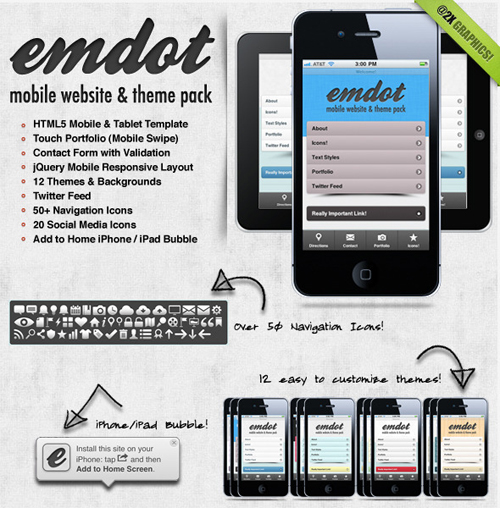 Mobile Website Templates