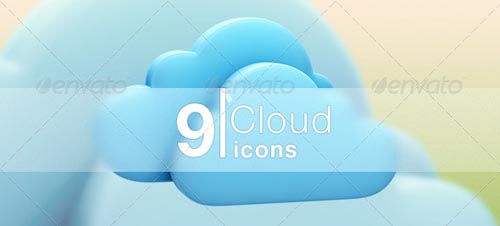 Cloud and Weather Forecast Icons Set