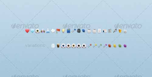 Cloud and Weather Forecast Icons Set