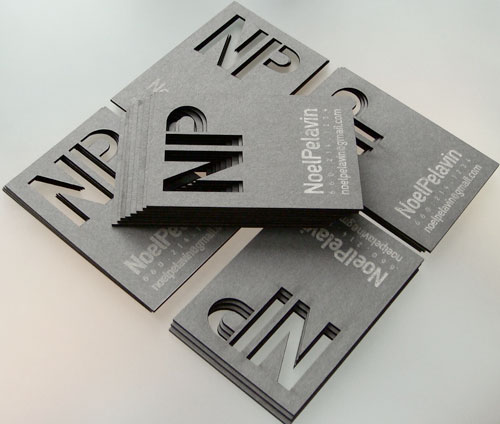 Typographic Business Cards