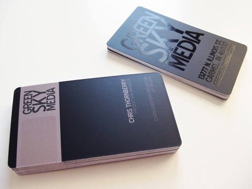 Typographic Business Cards