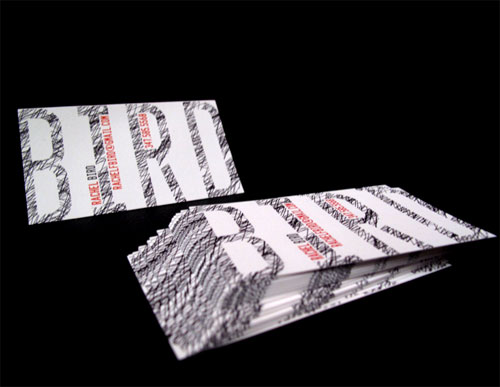 Typographic Business Cards