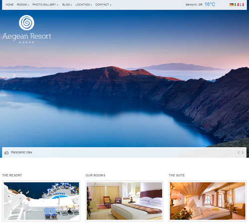 Hotel and Resort WordPress Themes and HTML Templates