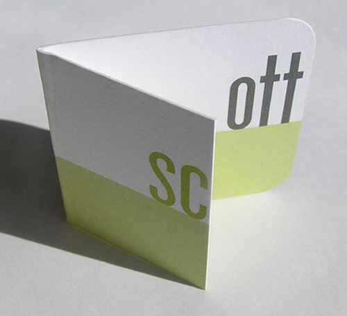 Folding Business Cards