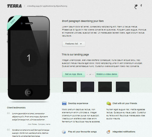 Landing Page Templates