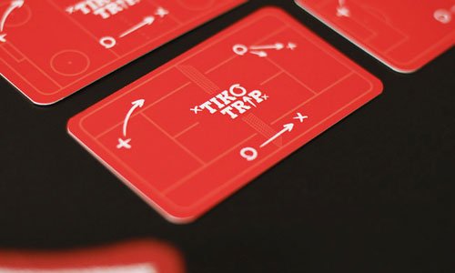 Red Business Card