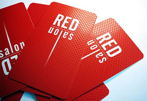 Red Business Card