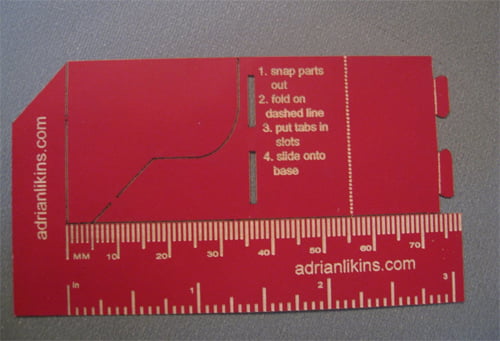 Red Business Card