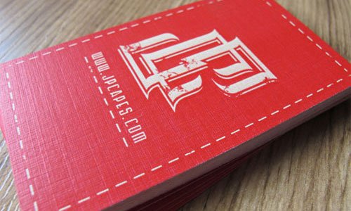Red Business Card