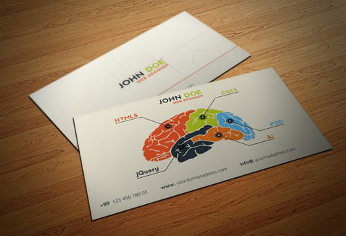 white-business-cards