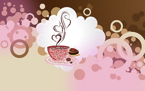  Coffee With Love Wallpaper