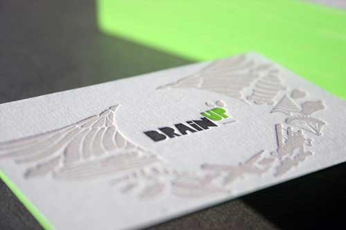 Letterpress Business Cards