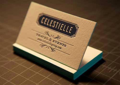 Letterpress Business Cards