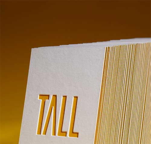 Letterpress Business Cards