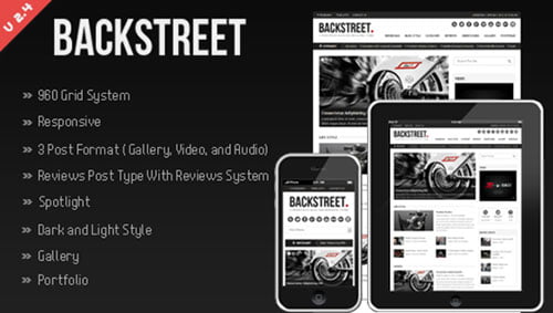 Backstreet - Blog & Magazine Theme