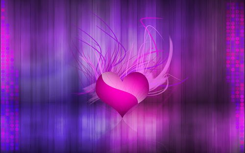 Valentine Day Abstract Wallpaper 