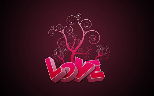 Happy Valentines Day Love Wallpaper