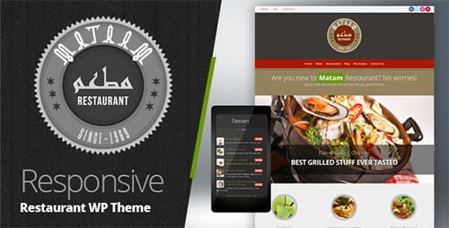 Wordpress Restaurant Theme