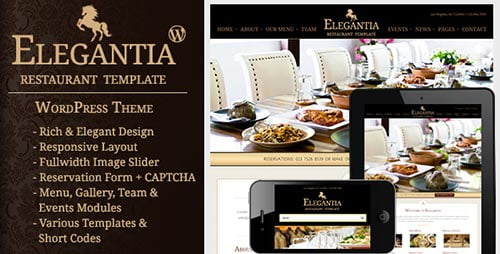 Wordpress Restaurant Theme