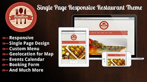 Wordpress Restaurant Theme
