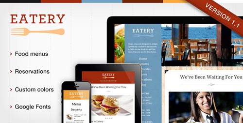 Wordpress Restaurant Theme