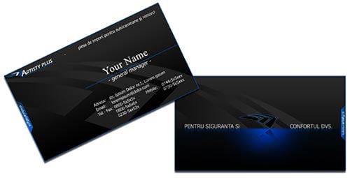 Free PSD Business Cards