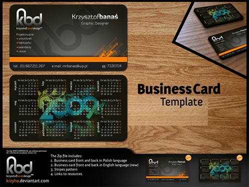 Free PSD Business Cards