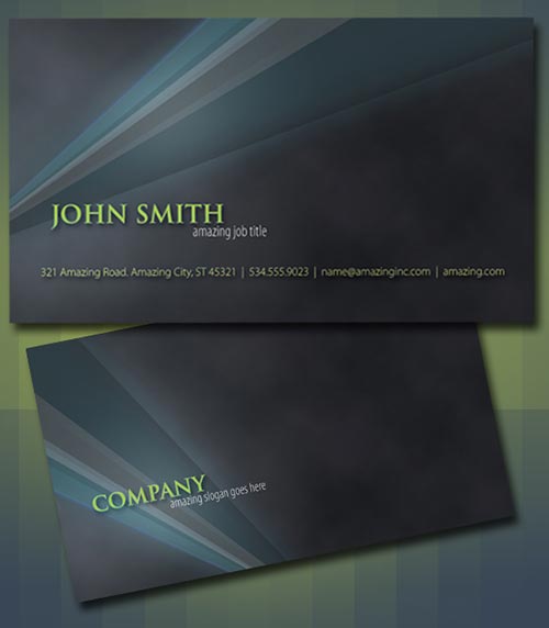 Free PSD Business Cards