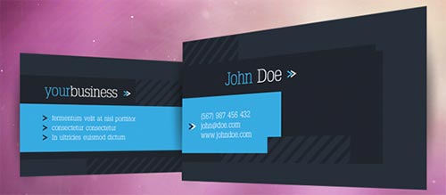 Free PSD Business Cards