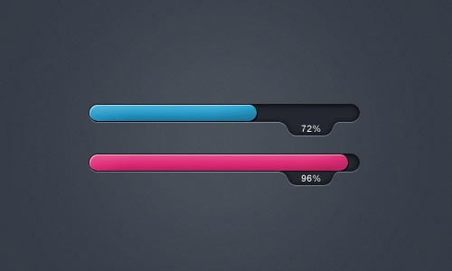 Free PSD Loading Bars