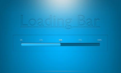 Free PSD Loading Bars