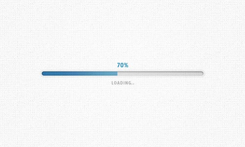 Free PSD Loading Bars