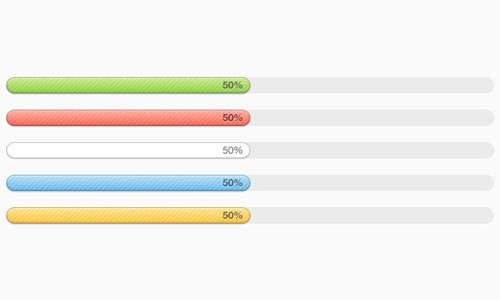 Free PSD Loading Bars